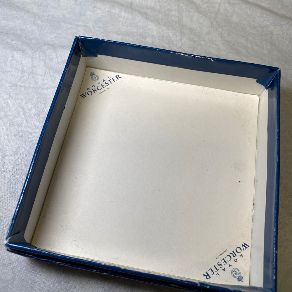 Royal Worcester‎ Evesham Set 6 Fruit Cherry Cork Back Coasters Original Boxes - Picture 4 of 8